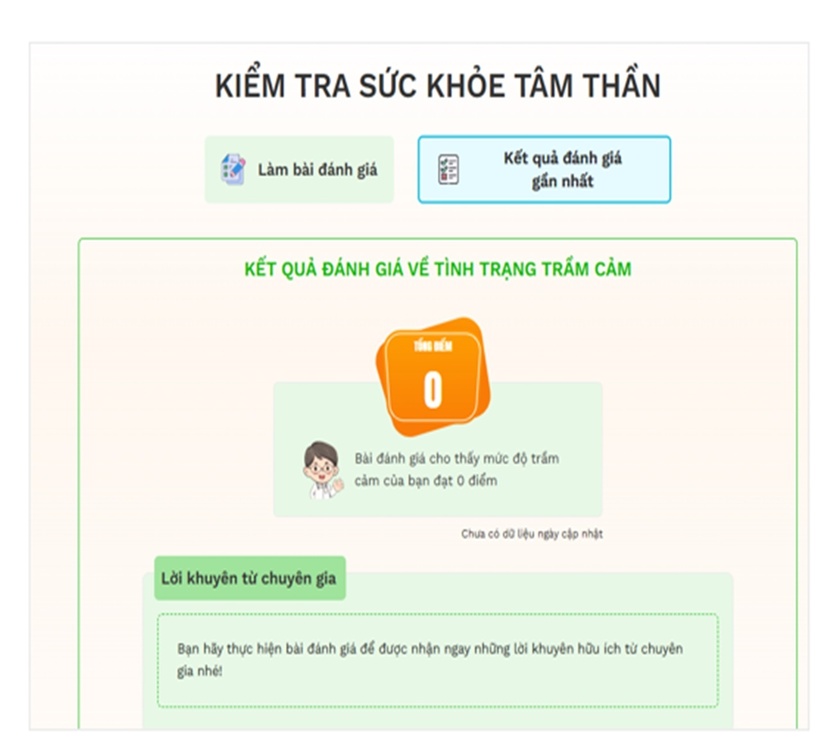 Công cụ chăm sóc sức khỏe tinh thần cho người lao động trêm Phần mềm.
