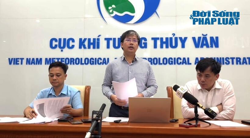 Ông Mai Văn Khiêm, Giám đốc Trung tâm Dự báo khí tượng thủy văn quốc gia, đã thông tin về bão số 3