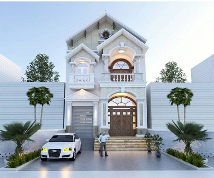 Các mẫu nhà 2 tầng đẹp giá 700 triệu - 5