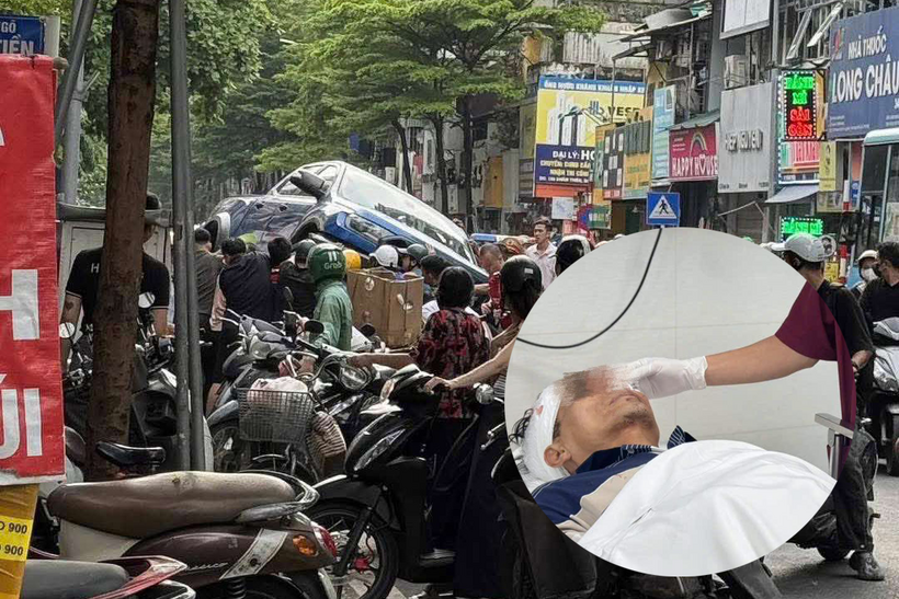 Người đàn ông gặp chấn thương nghiêm trọng khi đi bộ trên đường
