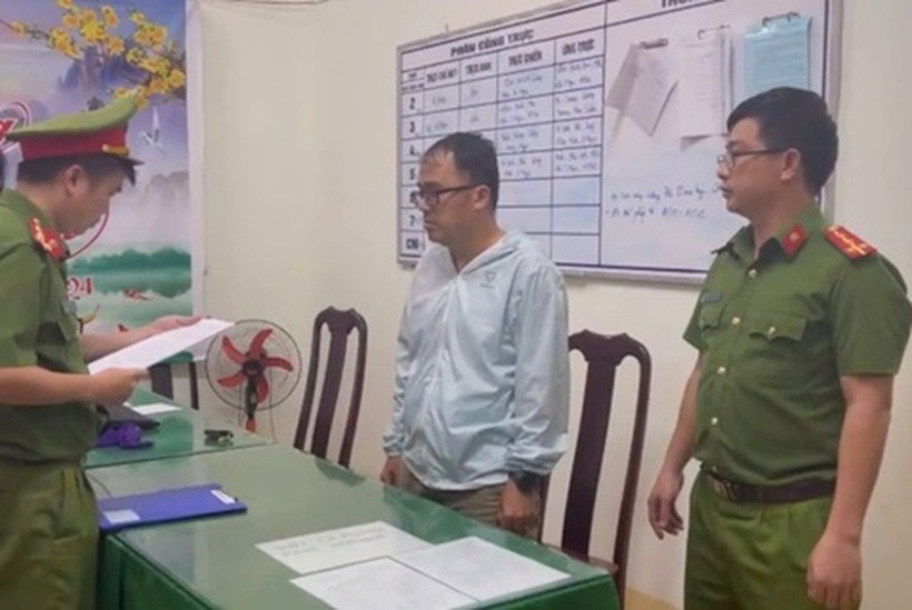 Bị can Doãn Bá Nhựt được xác định đã chỉ đạo làm hơn 1.000 kết quả quan trắc môi trường. Ảnh: Thanh Niên