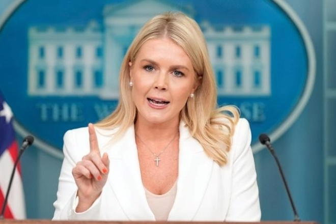 Người phát ngôn Nhà Trắng Karoline Leavitt. Ảnh: CNN