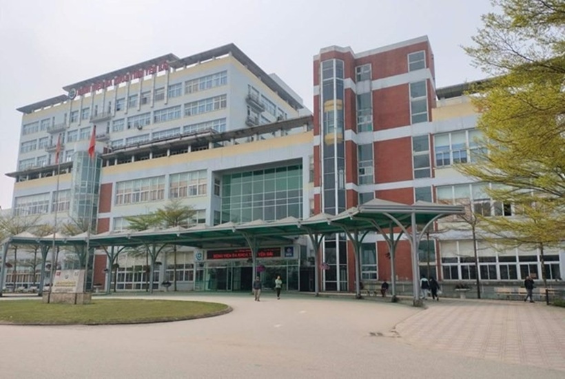 Bệnh viện đa khoa cơ sở 1 tỉnh Lào Cai - nơi xảy ra sự việc. Ảnh: Lao động