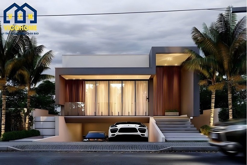 Các mẫu thiết kế nhà có tầng hầm để xe đẹp. Ảnh: VCH
