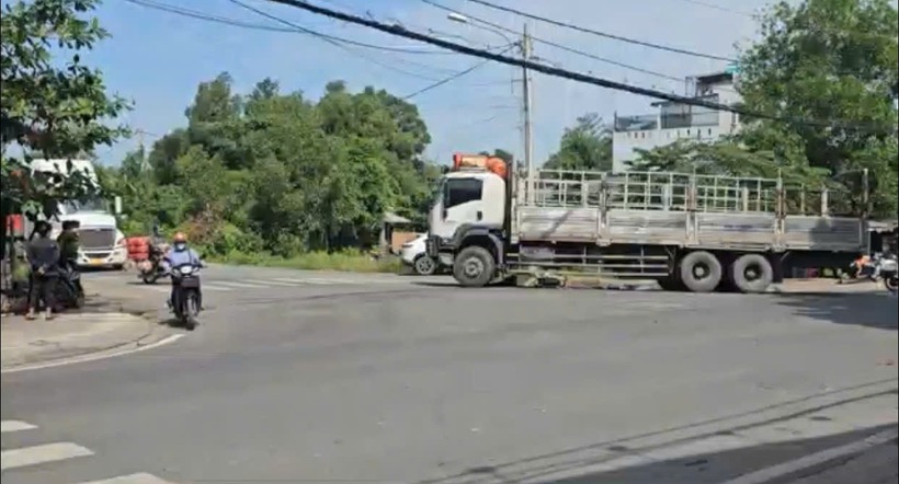 Hiện trường vụ tai nạn. Ảnh: VietNamnet.