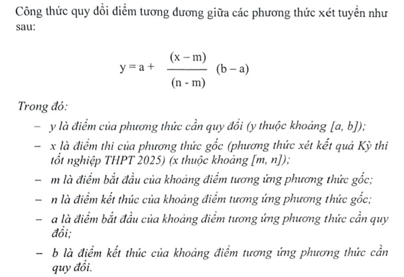 Trường Đại học Luật Hà Nội công bố điểm sàn 2025, tất cả ngành là 18 - 3