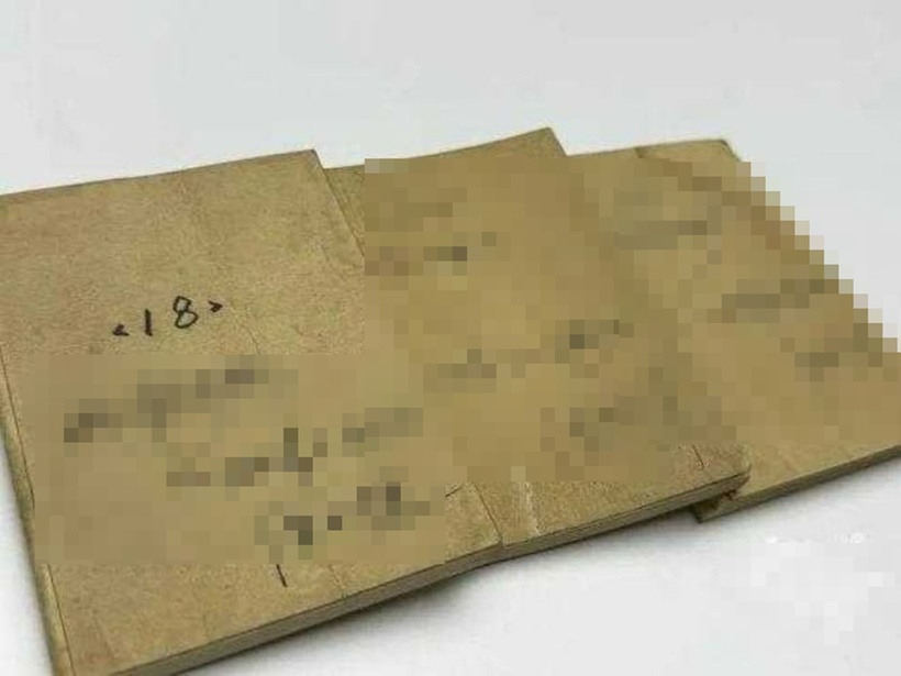 Tài liệu ghi chép vụ án. Ảnh: Sina