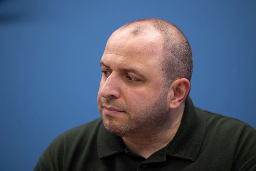 Trưởng phái đoàn Ukraine - Thư ký Hội đồng An ninh và Quốc phòng Rustem Umerov. Ảnh: Reuters