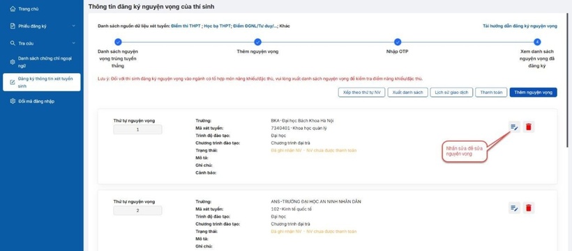 Phụ huynh thấp thỏm, thí sinh tá hoả khi chứng chỉ ngoại ngữ ở phiếu nguyện vọng xét đại học đột ngột "trắng" - 2