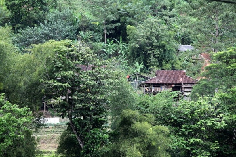 Vẻ bình yên ở Pắc Miầu. Ảnh: Tuổi Trẻ