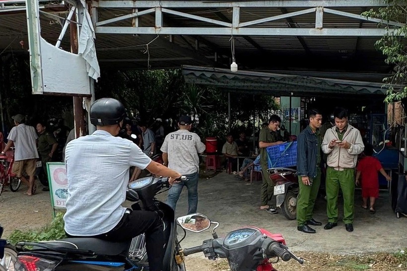 Hiện trường vụ việc. Ảnh: Dân Trí