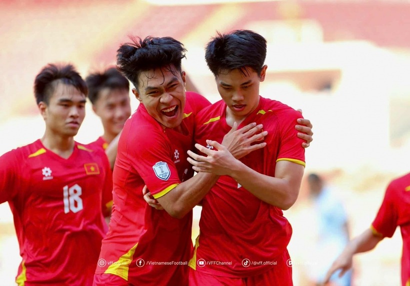 U23 Việt Nam sẽ đối đầu U23 Indonesia trong trận chung kết Giải U23 Đông Nam Á 2025 vào tối 29/7. Ảnh: VFF.