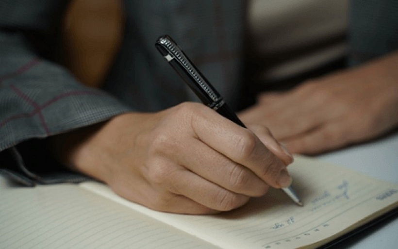 Di chúc viết tay. Ảnh minh họa