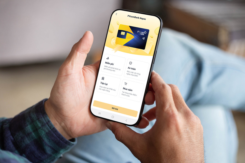 Dễ dàng mở thẻ thanh toán PVcomBank và tận hưởng hệ sinh thái đa tiện ích trên ứng dụng PVConnect