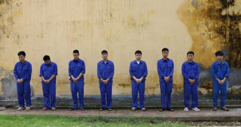 Các đối tượng trong vụ án. (Ảnh: Phương Huyền)