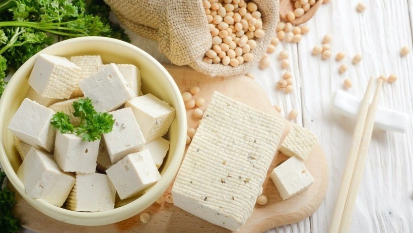 Đậu hũ và các sản phẩm từ đậu nành là nguồn cung cấp protein tốt cho người suy thận.