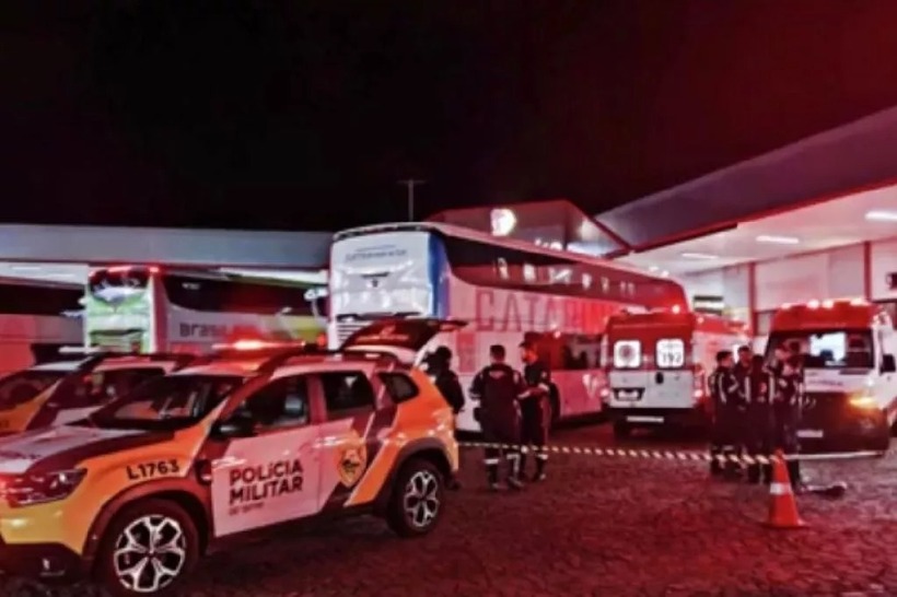 Hiện trường vụ việc. Ảnh: Rede Massa