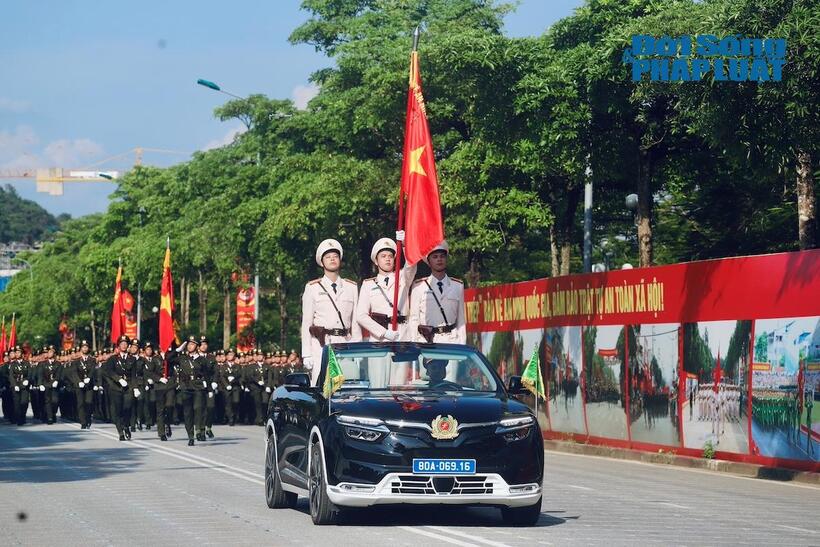 Lực lượng Công an hợp luyện: Kỷ luật thép, sẵn sàng cho lễ diễu binh, diễu hành - 4