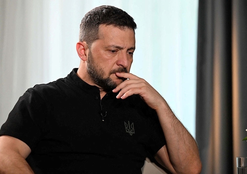 Tổng thống Ukraine Volodymyr Zelensky. Ảnh: Reuters