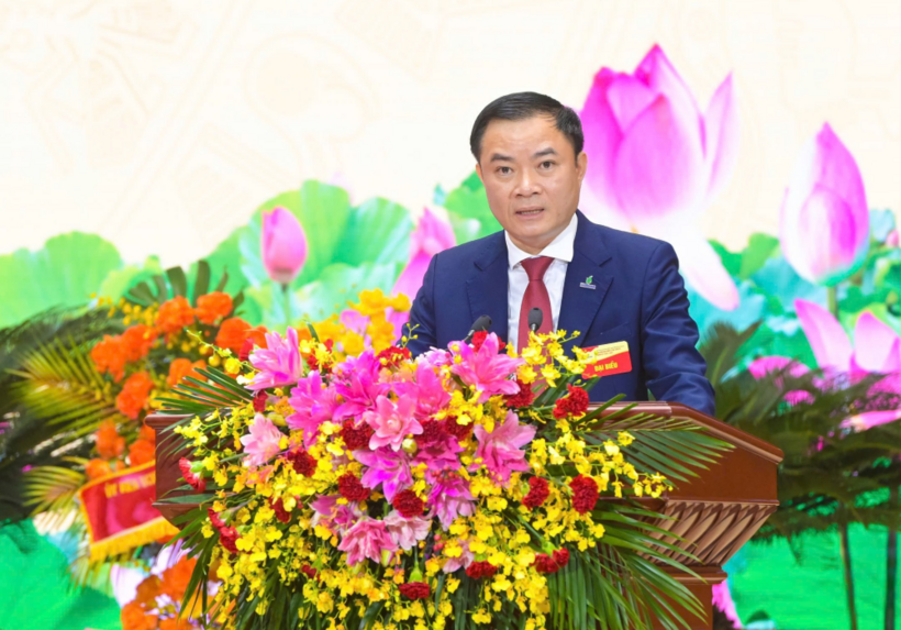 Đồng chí Lê Ngọc Sơn - Phó Bí thư Đảng ủy, Tổng giám đốc Tập đoàn: "Toàn Đảng bộ Tập đoàn đã hoàn thành xuất sắc toàn bộ 12/12 chỉ tiêu Nghị quyết nhiệm kỳ III".