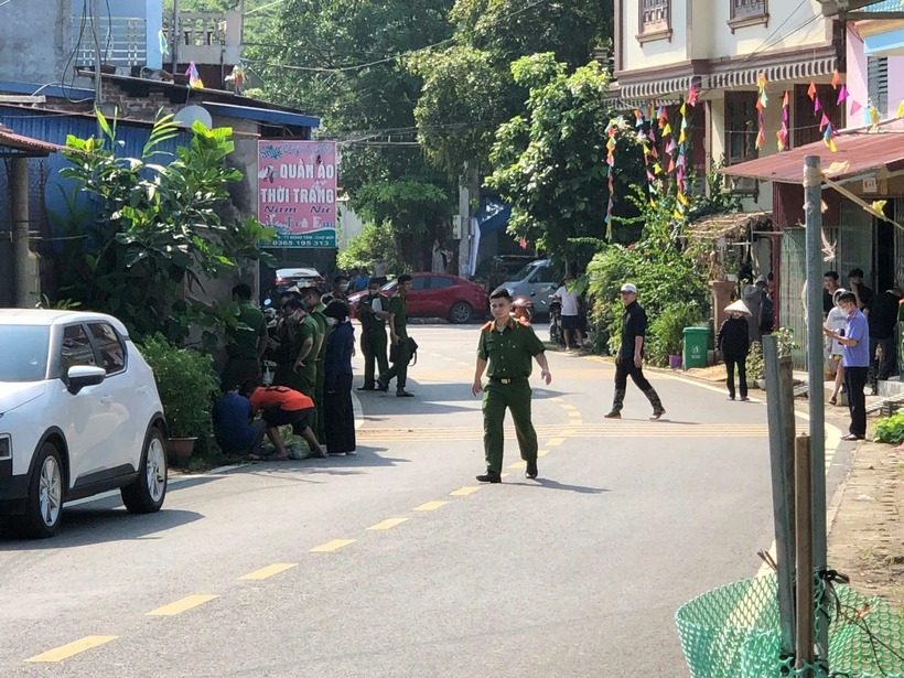 Nơi phát hiện thi thể người đàn ông. Ảnh: Báo Thái Nguyên.