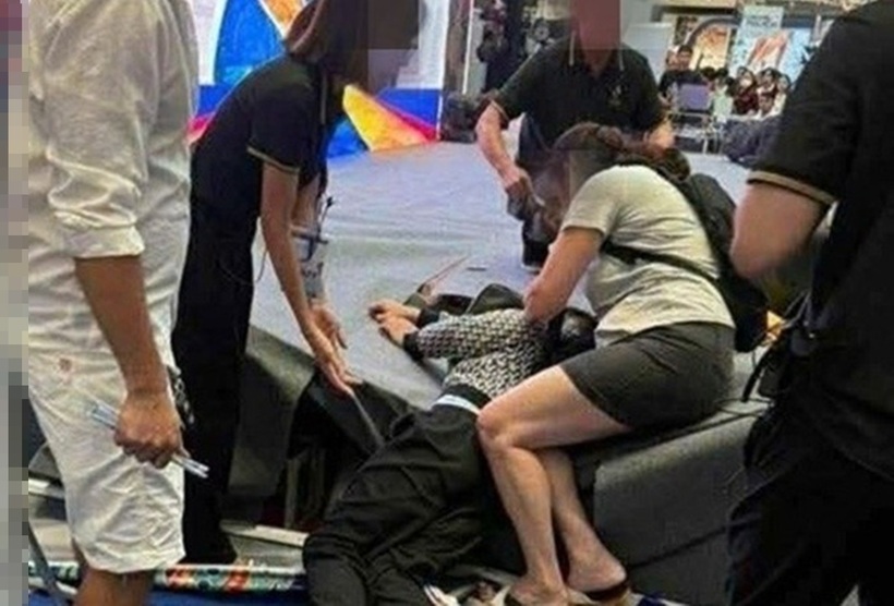 Hiện trường vụ việc. Ảnh: Lao động