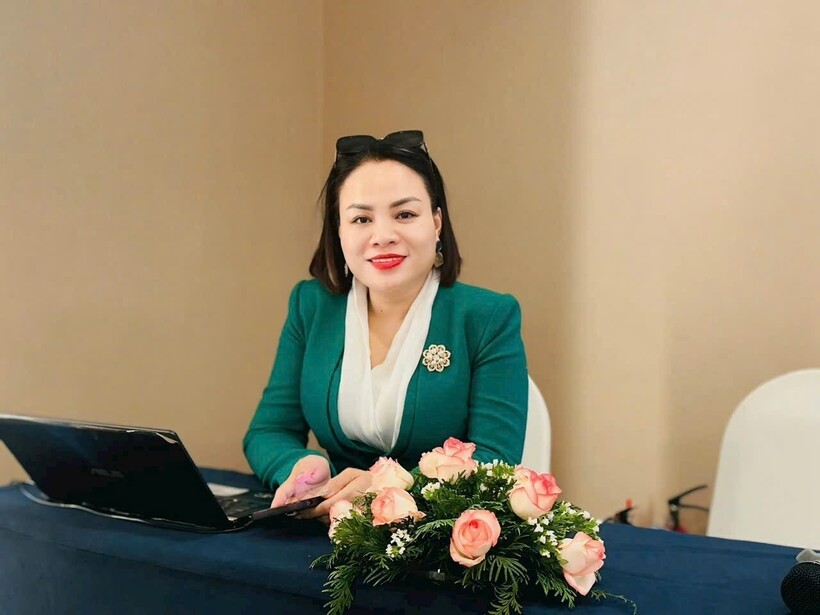 Doanh nhân Nguyễn Thị Ngân.