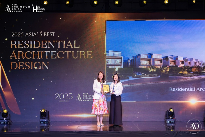 The Rivus được vinh danh tại Giải thưởng Kiến trúc & Thiết kế Châu Á 2025