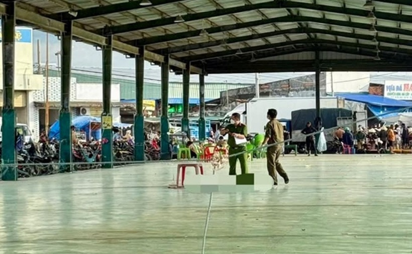 Hiện trường nơi phát hiện vụ việc. (Ảnh: VietnamNet)