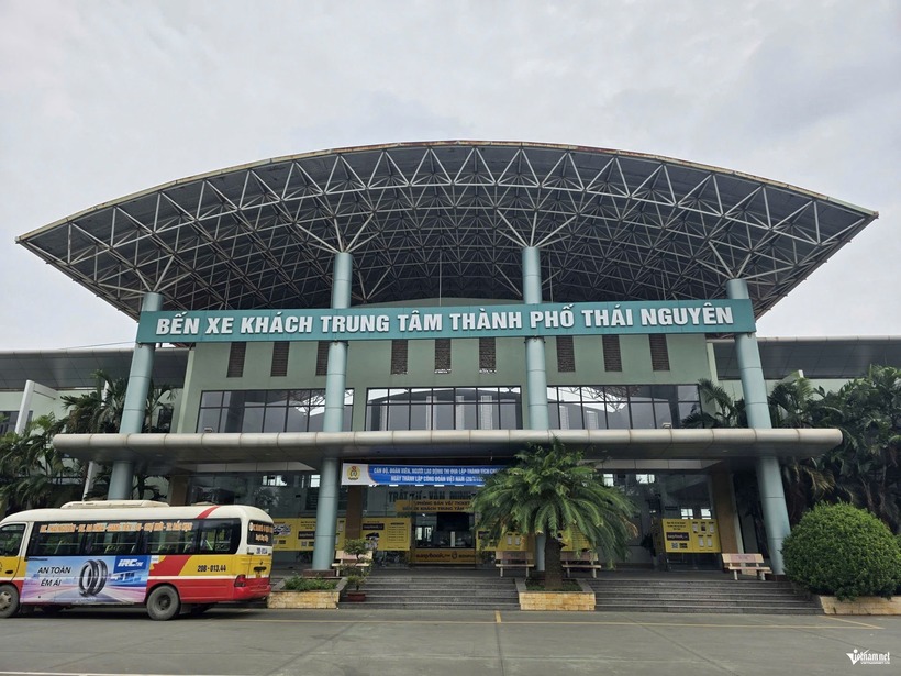 Bến xe Thái Nguyên. Ảnh: Vietnamnet