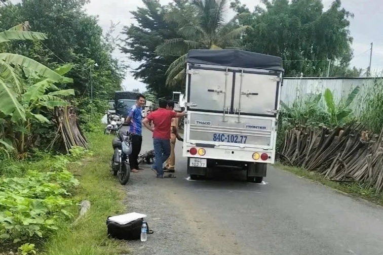 Hiện trường vụ tai nạn. Ảnh: Dân Trí.