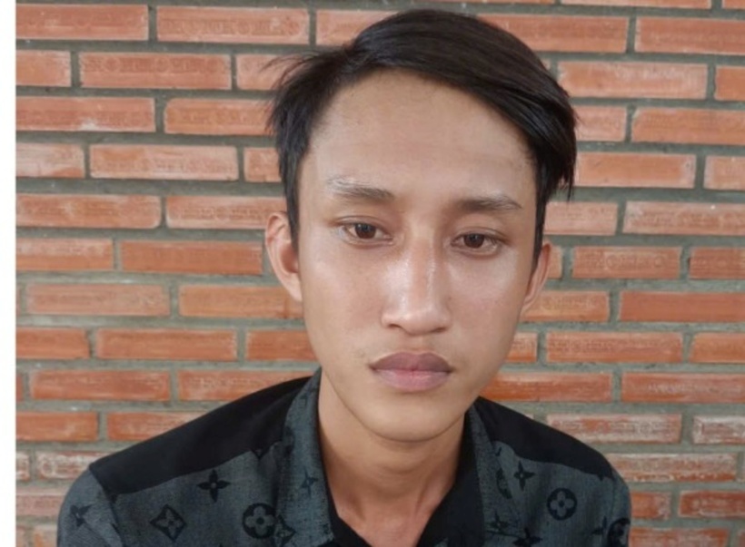 Đối tượng Võ Văn Tài bị bắt khi đang lẩn trốn ở TP.HCM. Ảnh: Người Lao Động.