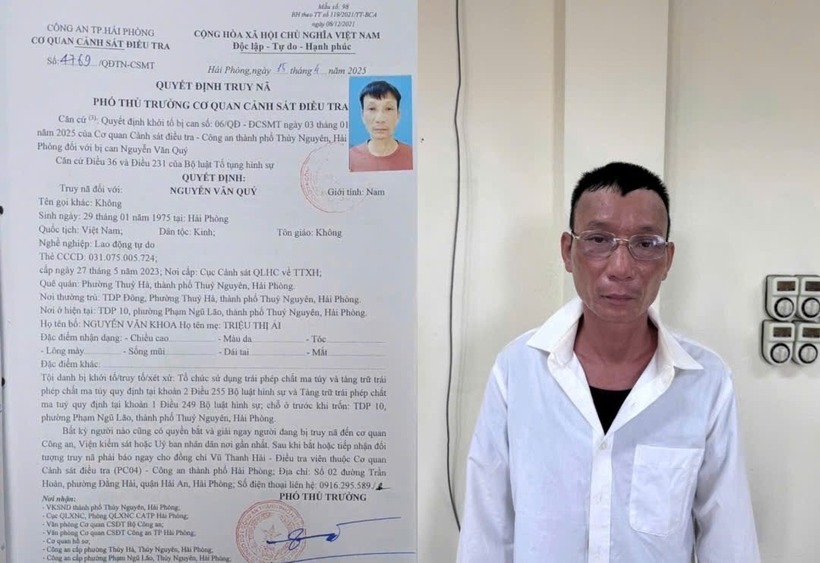 Đối tượng truy nã đặc biệt Nguyễn Văn Quý. Ảnh: Lao động
