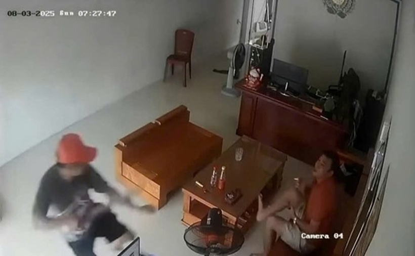 Hiện trường vụ việc xảy ra ở xã Nghi Dương, Hải Phòng. (Ảnh: Lao động)