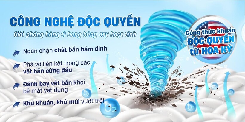 Bột giặt tẩy đa năng Oxiclean - Giải pháp làm sạch an toàn với hơn 101+ công dụng vượt trội  - 3