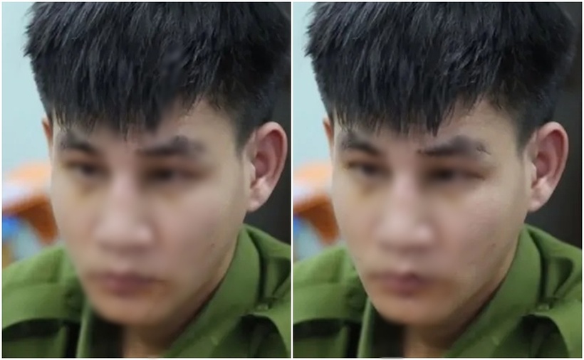 T.Q.H bị phát hiện vào năm 2019 khi mặc quân phục công an rồi lẻn vào trụ sở Công an TP.Đà Nẵng. (Ảnh: PLO)