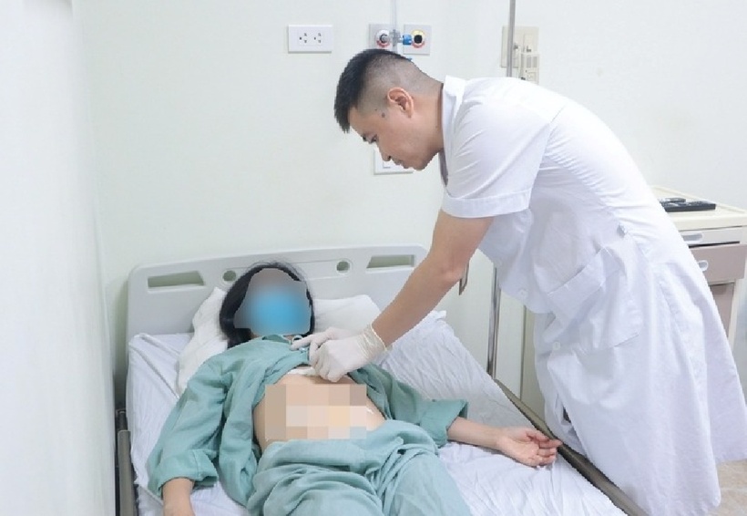 Bệnh nhân hồi phục tốt và xuất viện sau 5 ngày. Ảnh: VTC News.