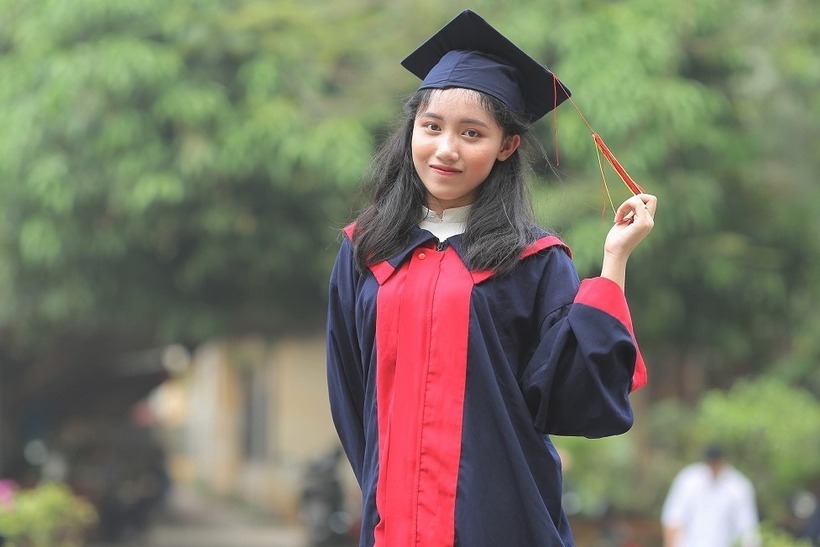 Hà từng là thủ khoa khối B toàn quốc năm 2019. Ảnh: VietNamnet
