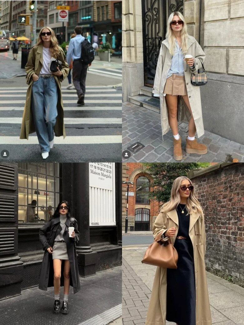 Áo khoác trench không chỉ là một món đồ thời trang, mà còn là biểu tượng của sự thanh lịch và đẳng cấp vượt thời gian.