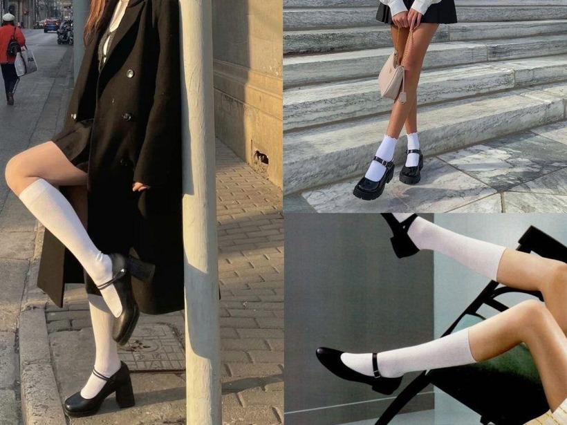 Với phom dáng gọn gàng, giày Mary Jane sẽ đảm bảo độ cao ráo cho vóc dáng.