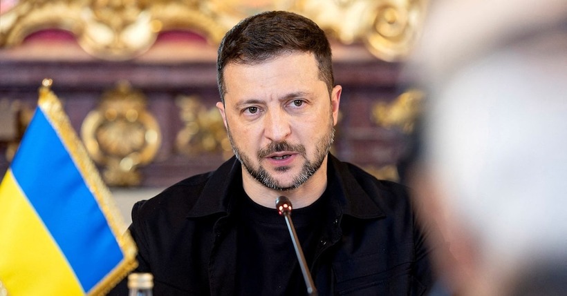 Tổng thống Ukraine Volodymyr Zelensky. Ảnh: Reuters