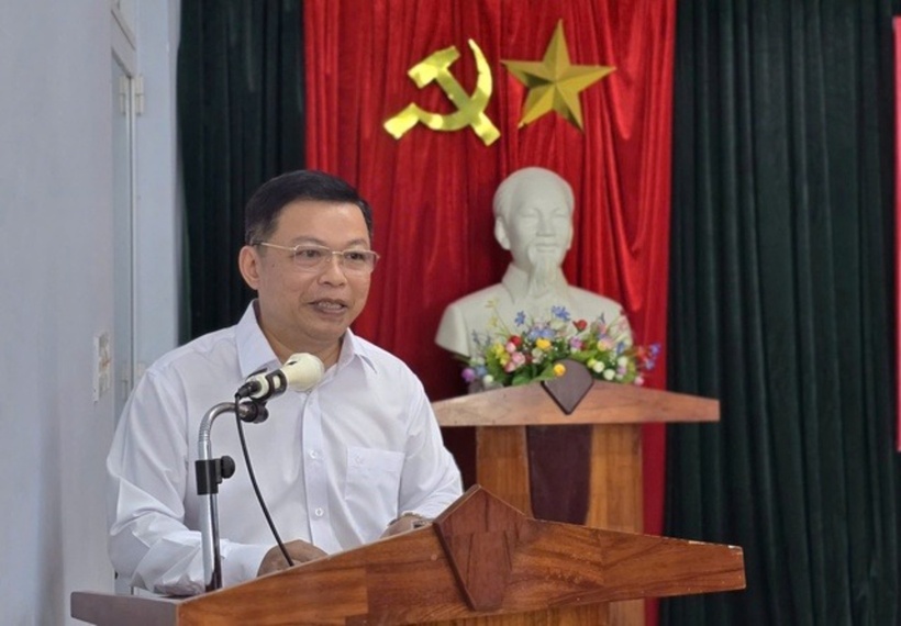 Ông Phạm Hữu Hoa, Phó Chủ tịch Liên hiệp các tổ chức hữu nghị Đà Nẵng bày tỏ vinh dự khi được gia nhập Hội Luật gia.