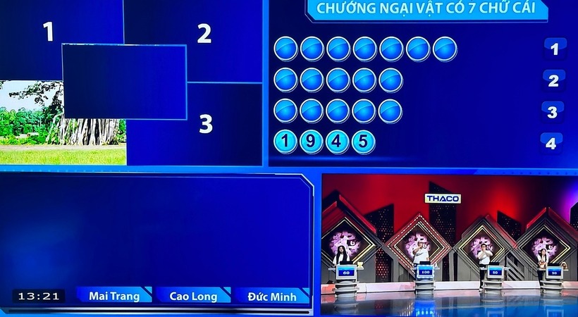 Ẩn số chướng ngại vật nhanh chóng được giải đáp.