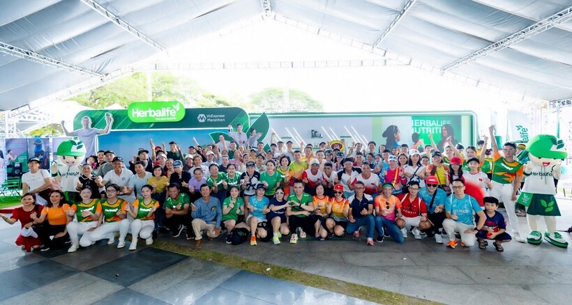 Herbalife Việt Nam tiếp tục khuyến khích lối sống năng động cùng các giải chạy VnExpress Marathon - 4