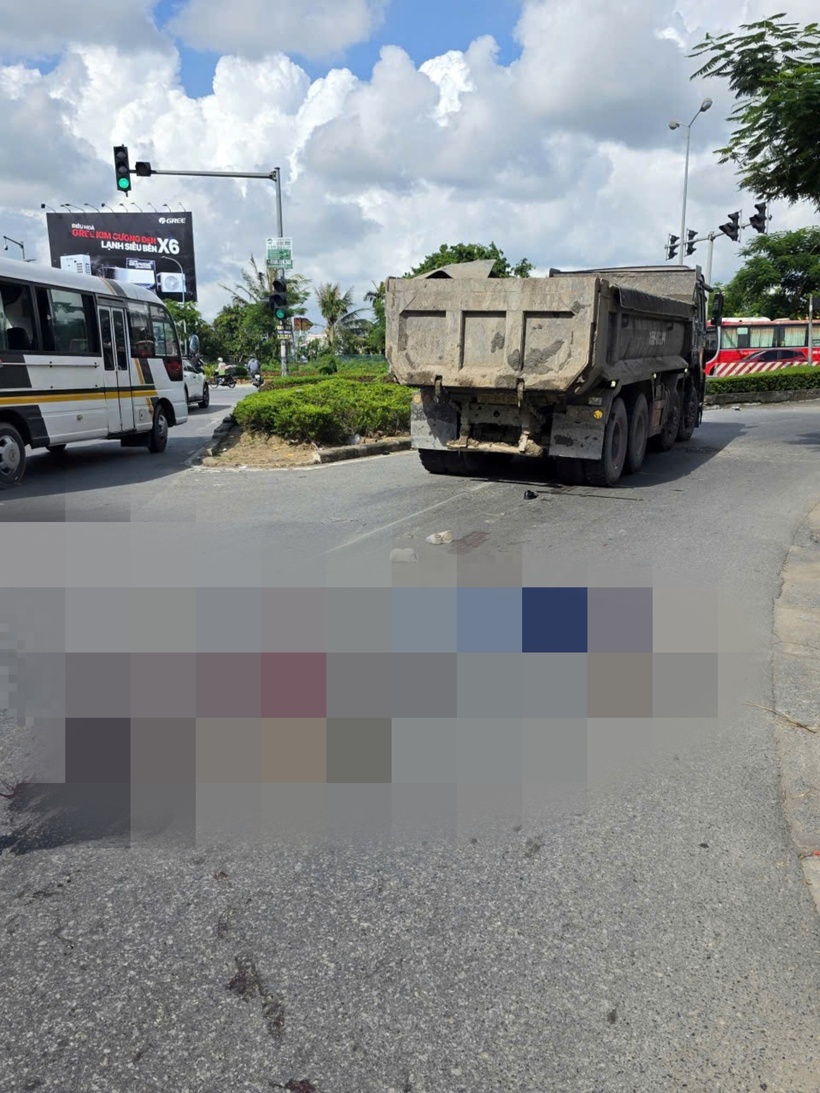 Hiện trường vụ tai nạn. Ảnh: Báo Xây dựng