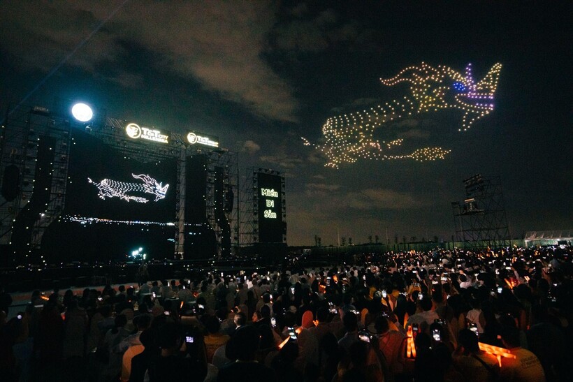 Mãn nhãn màn trình diễn drone lớn nhất từ trước tới nay tại Tây Ninh - 2