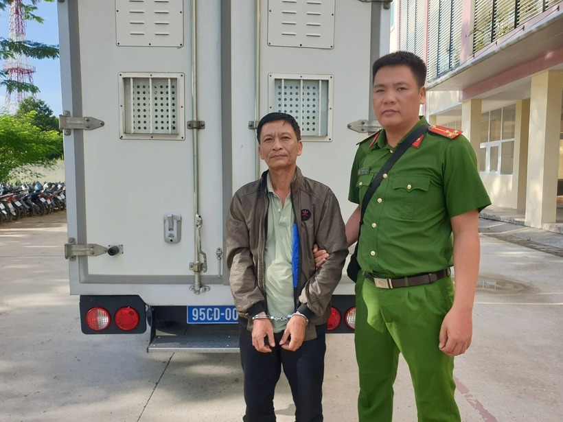 Nguyễn Thanh Giang thời điểm bị bắt giữ. (Ảnh: Tuổi trẻ)