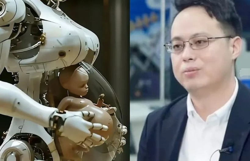 Công ty Caiwa Technology đang phát triển robot mang thai hộ đầu tiên trên thế giới, dự kiến ra mắt nguyên mẫu đầu tiên vào năm 2026. Ảnh: H.K.Finance.