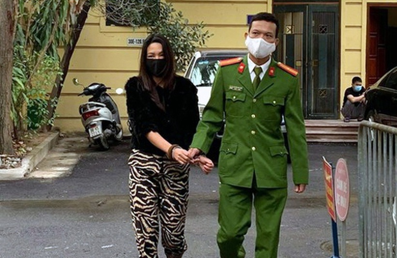 "Tú bà" bị bắt. Ảnh: Dân Trí