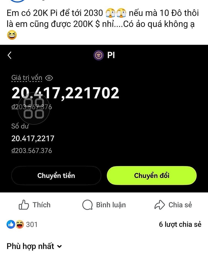 "Pi thủ" hô hào tích trữ Pi trong bối cảnh giá của loại tiền số này đang ở vùng thấp nhất lịch sử.